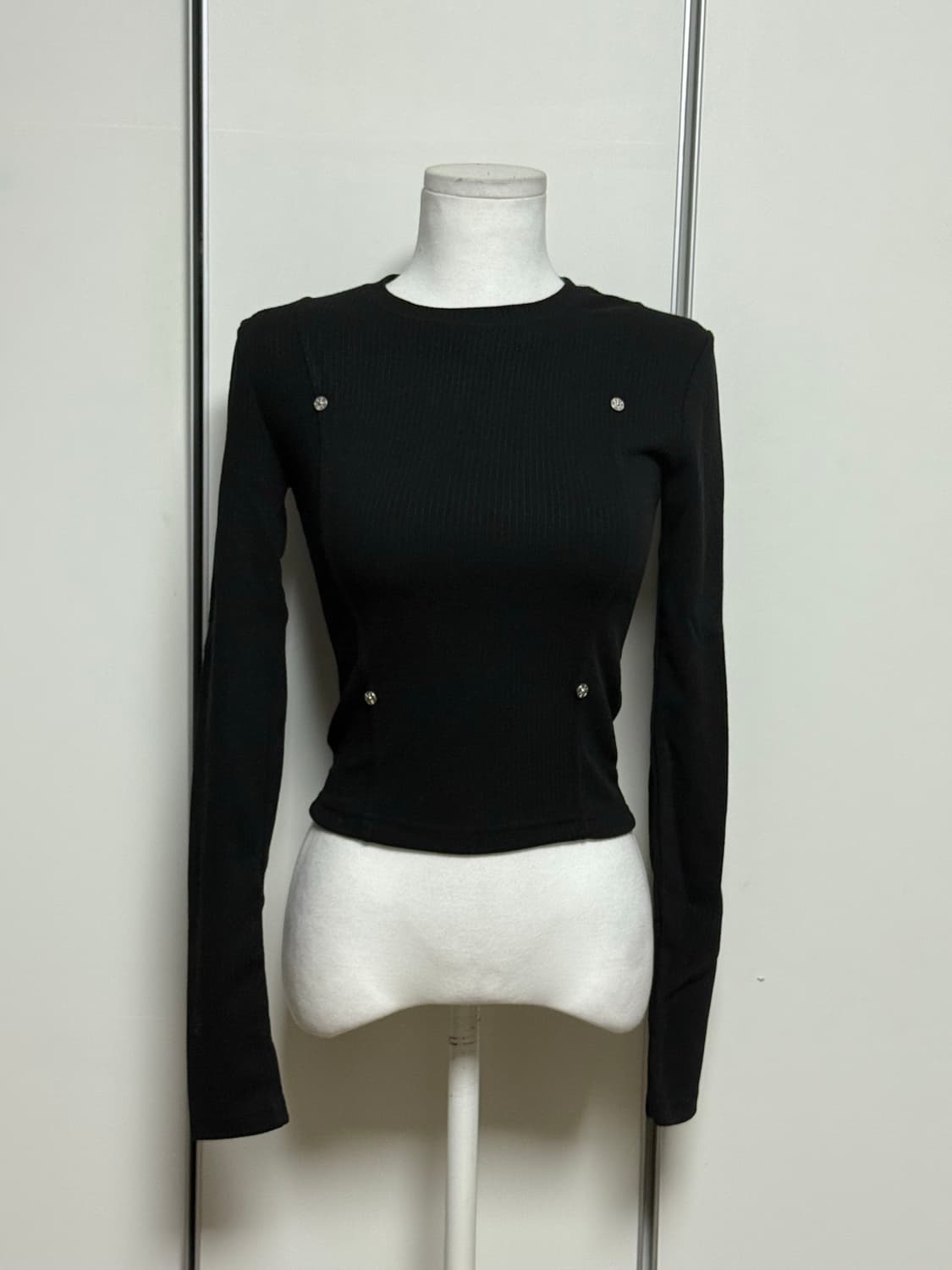 리벳 골지 티  상품이미지1