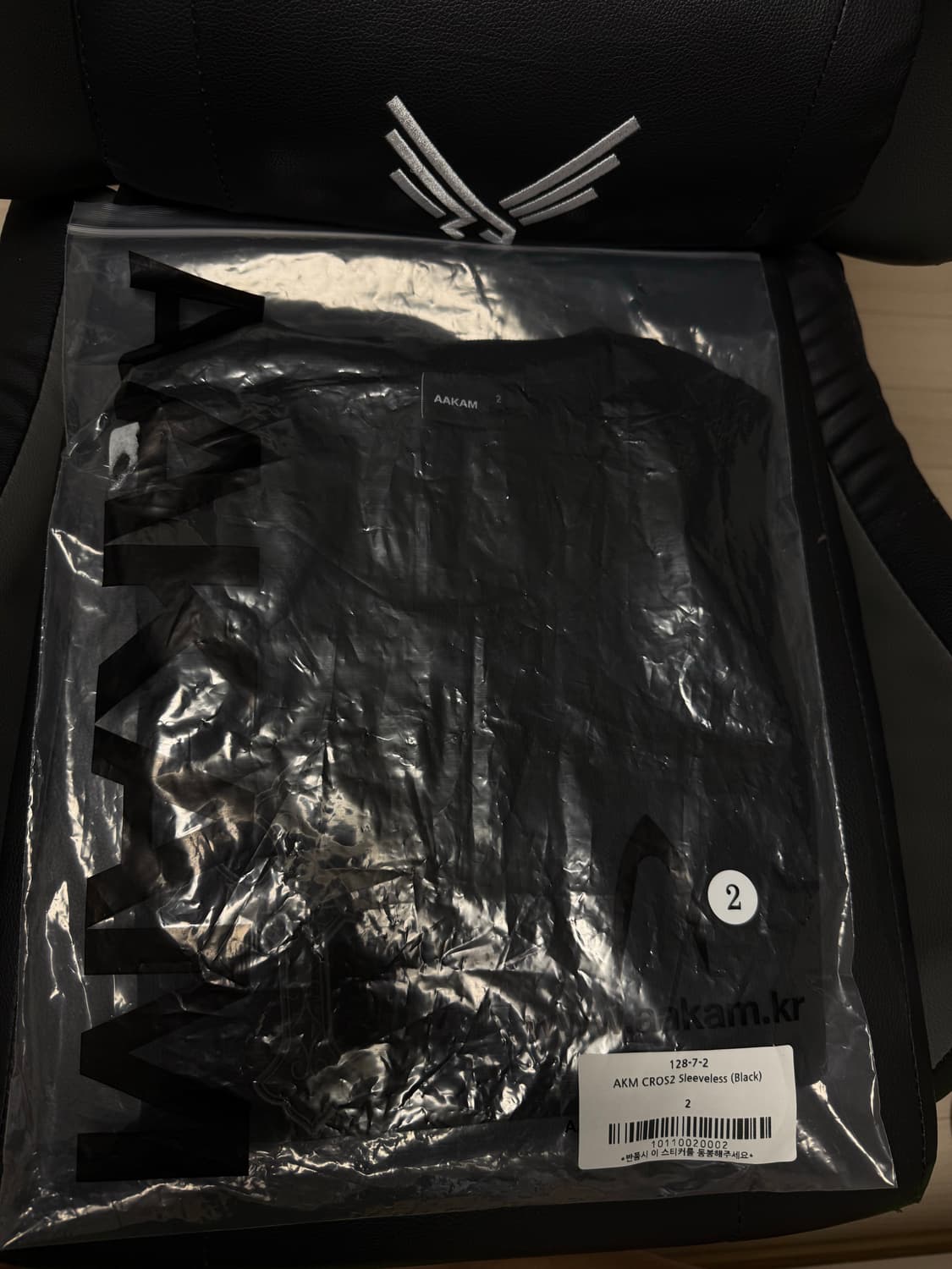 아캄 AKM CROS2 Sleeveless (Black) 상품이미지3