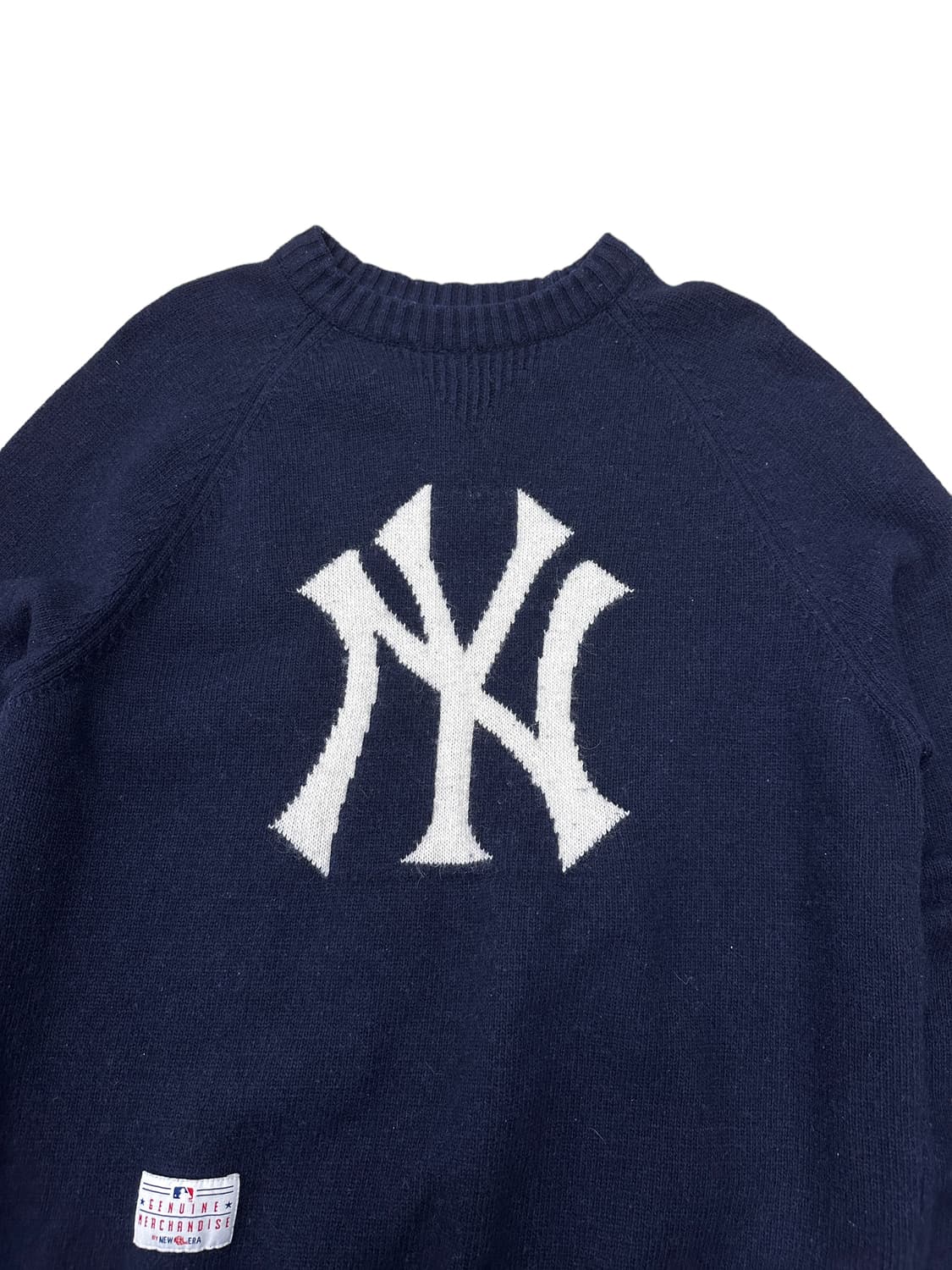 뉴에라) 뉴욕 양키스 프린팅 네이비 니트 L 상품이미지2