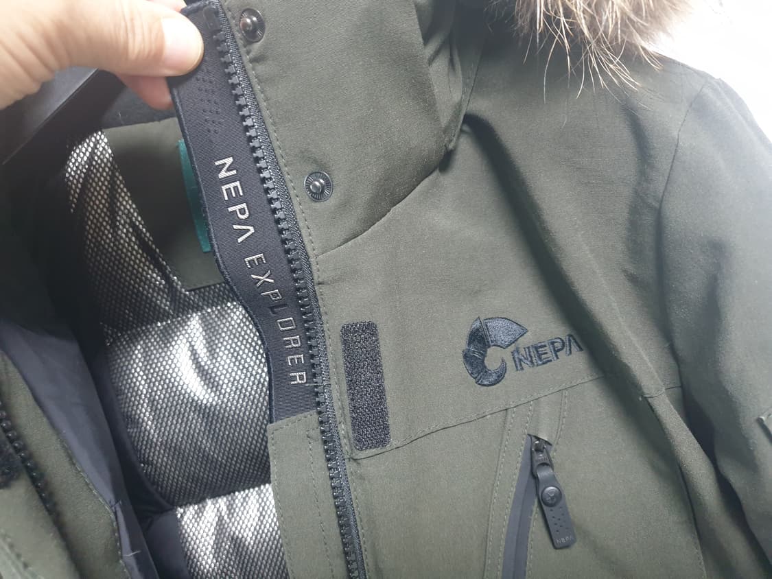 네파 여성 구스 패딩 xs 상품이미지3