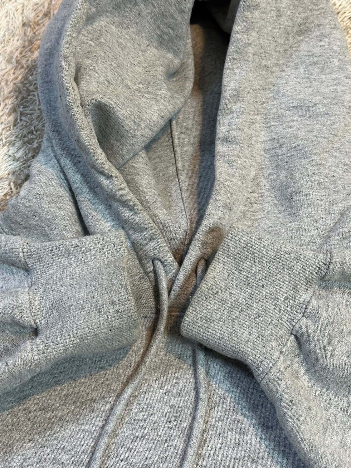 22FW 디스이즈네버댓 T-Logo 후드티 그레이 네이비 상품이미지4