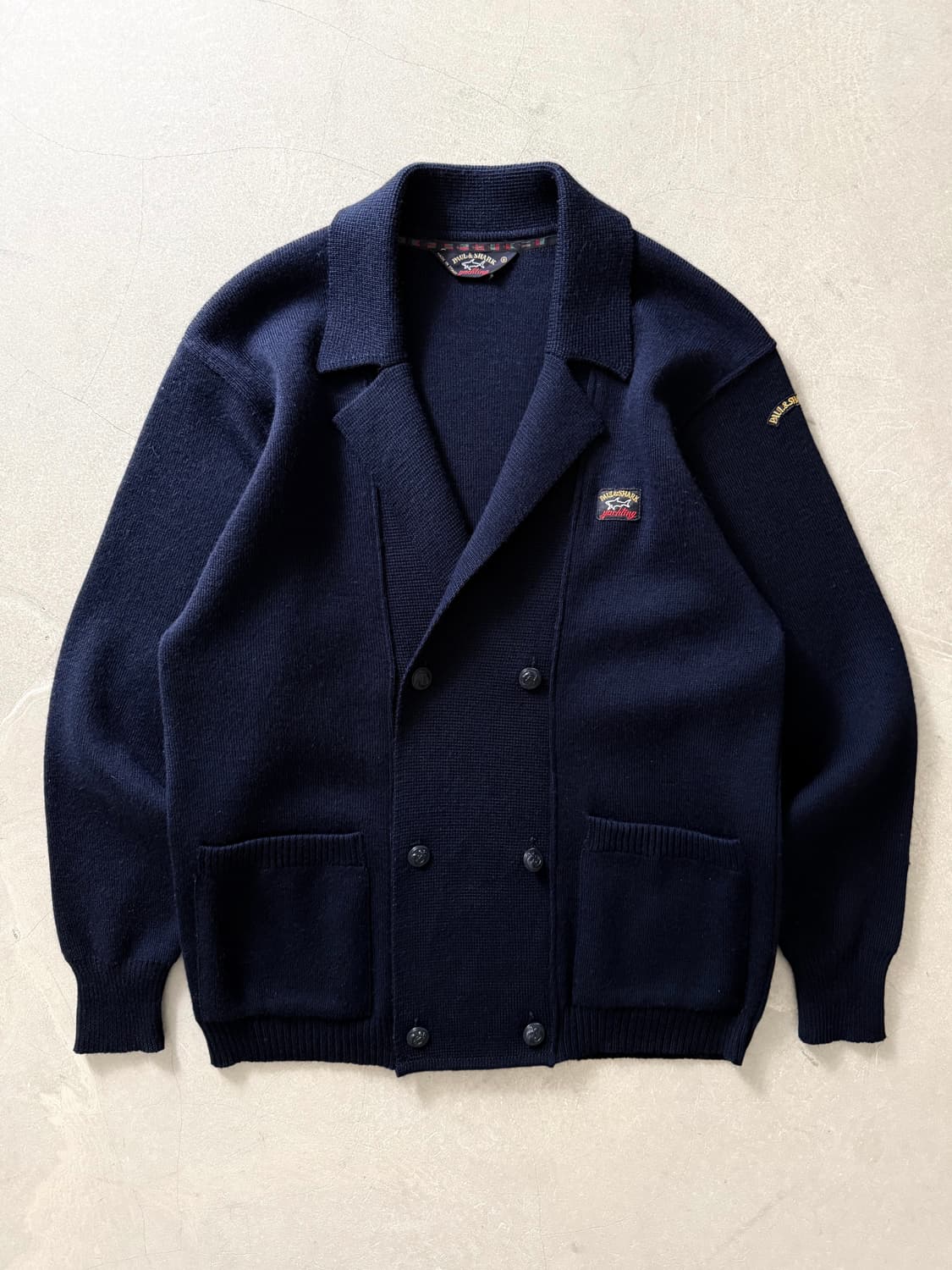 Paul Shark Double Clasp Wool Cardigan 상품이미지2