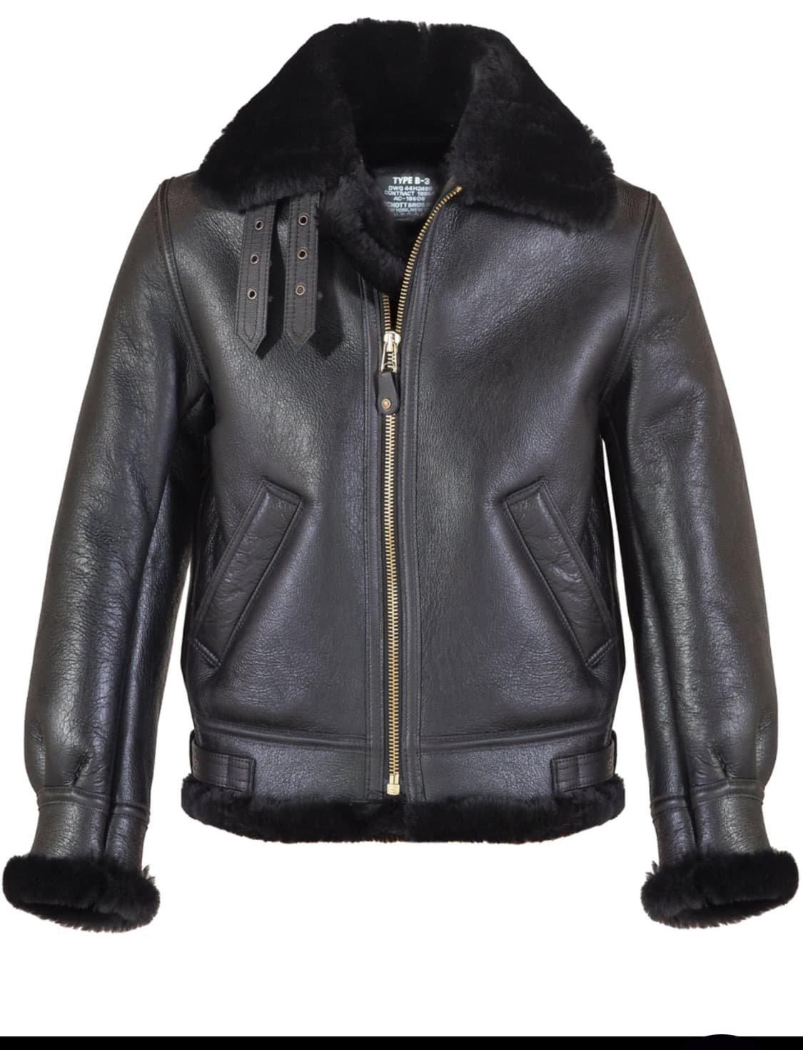 Schott b-3 근본 무스탕 유일매물 상품이미지1