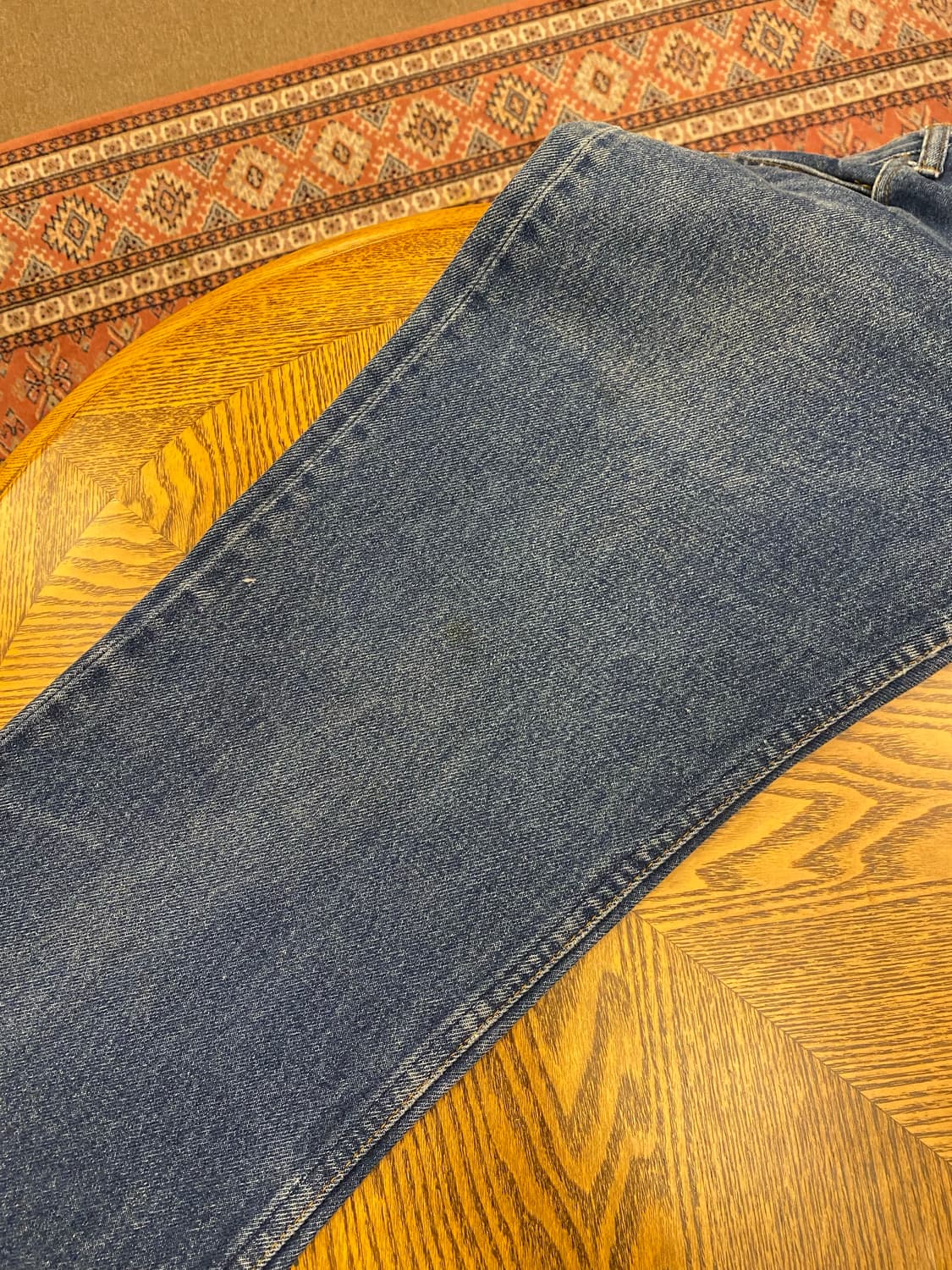 (29inch) 랭글러 부츠컷 진청 웨스턴 상품이미지7