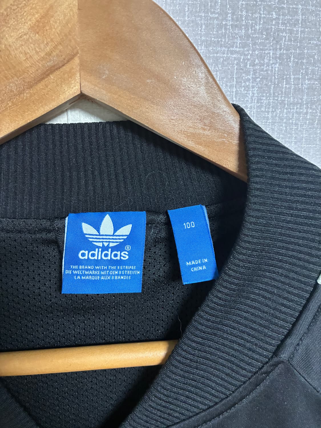 빈티지 아디다스 져지 블랙 L 상품이미지3