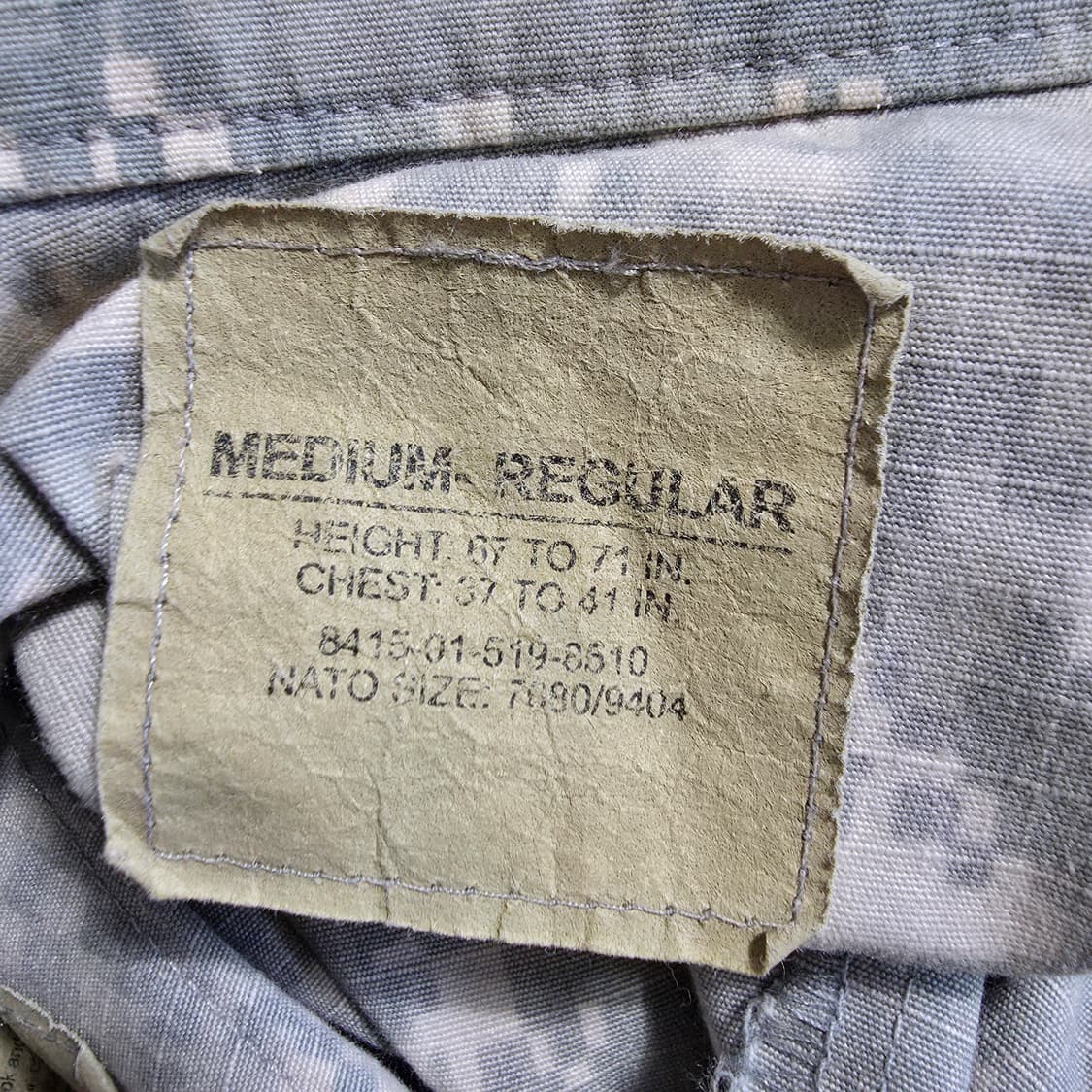 (M)미군 전투복 상의 자켓 상품이미지8