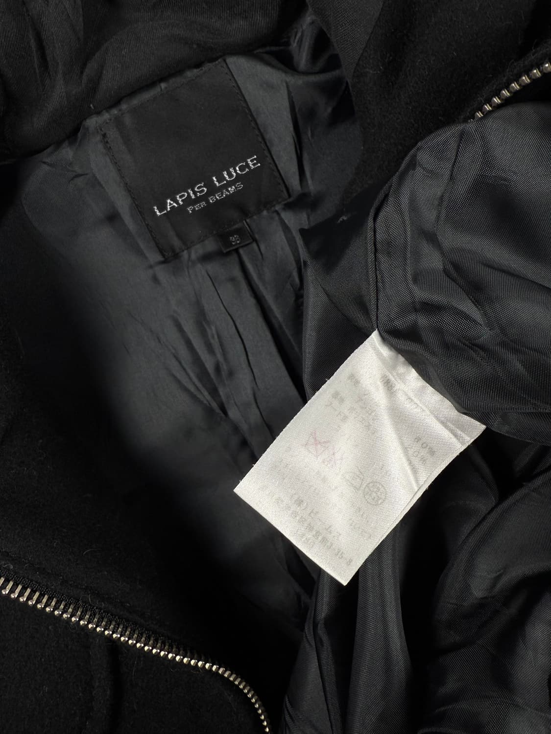 lapis luce per beams 울 후드 자켓 상품이미지7