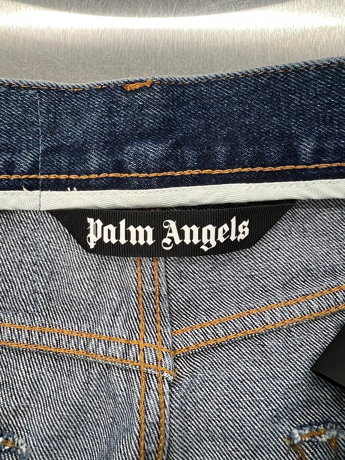 팜엔젤스 23fw 팔미티 올 오버 레이저 팜트리 데님 팬츠 상품이미지7