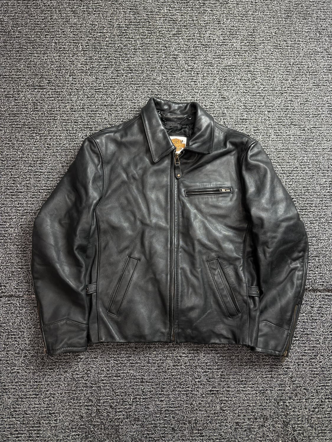 할리데이비슨 USA 스크림인 이글 카우하이드 싱글 라이더 자켓 2238 상품이미지2