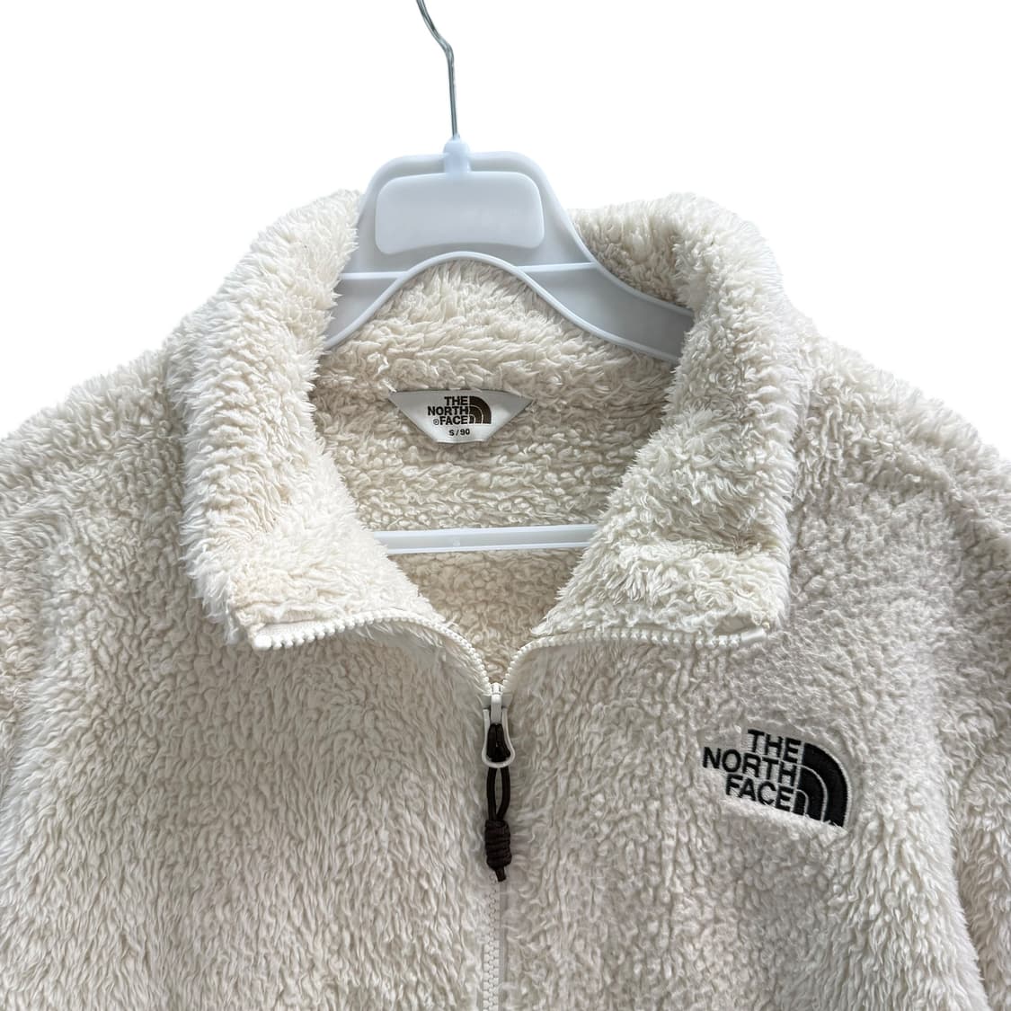 [S] 노스페이스 아이보리 플리스 집업 상품이미지5