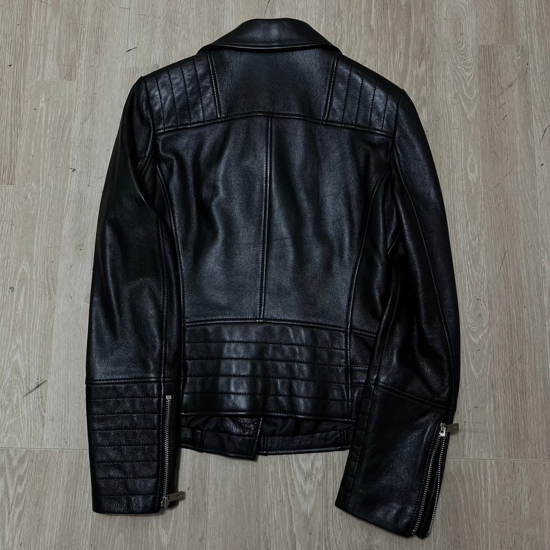 지고트 여성 천연 소가죽 라이더 가죽 자켓 44-55 상품이미지9