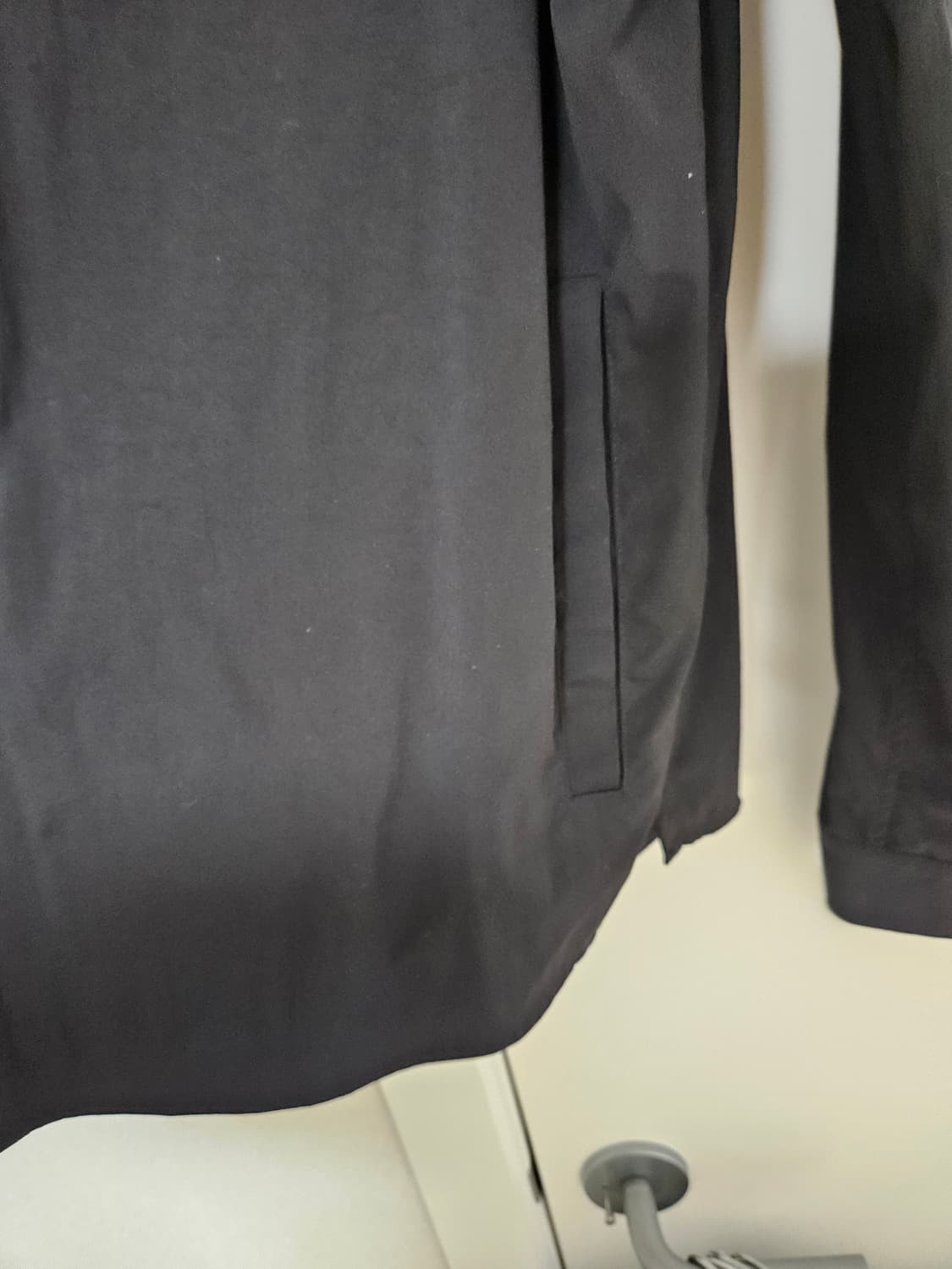 클럽모나코 블랙 셔츠형 자켓 상품이미지5