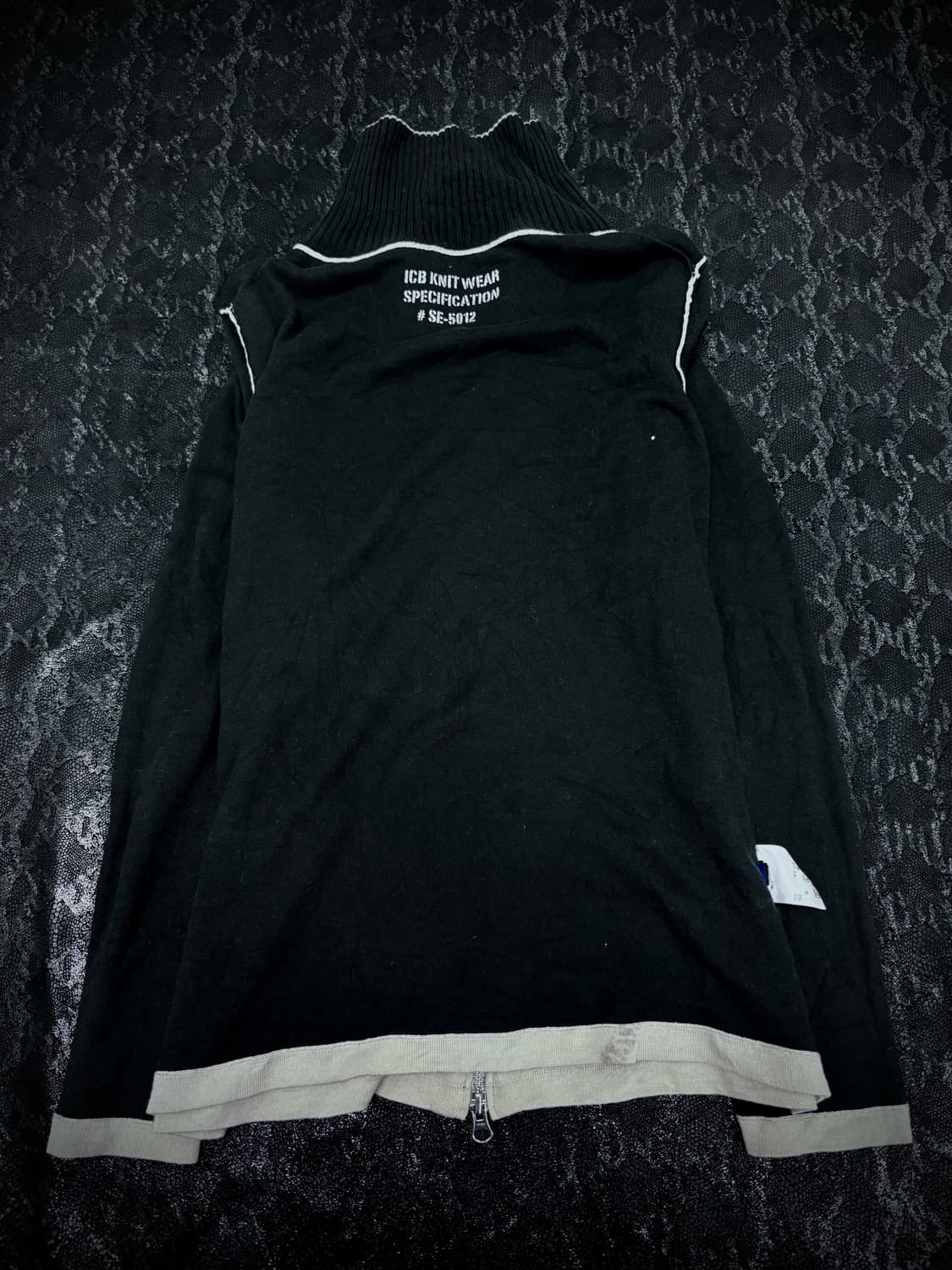 “vintage” reversible Black&Ivory 2-way K 상품이미지9