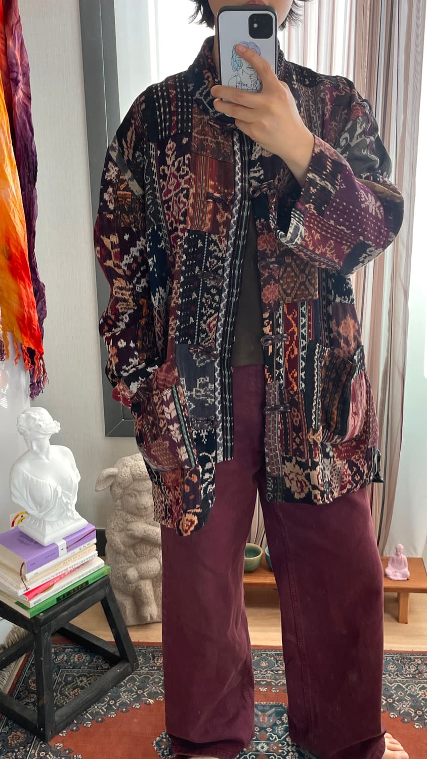 말라이카 에스닉 패치워크 핸드메이드 자켓 상품이미지4