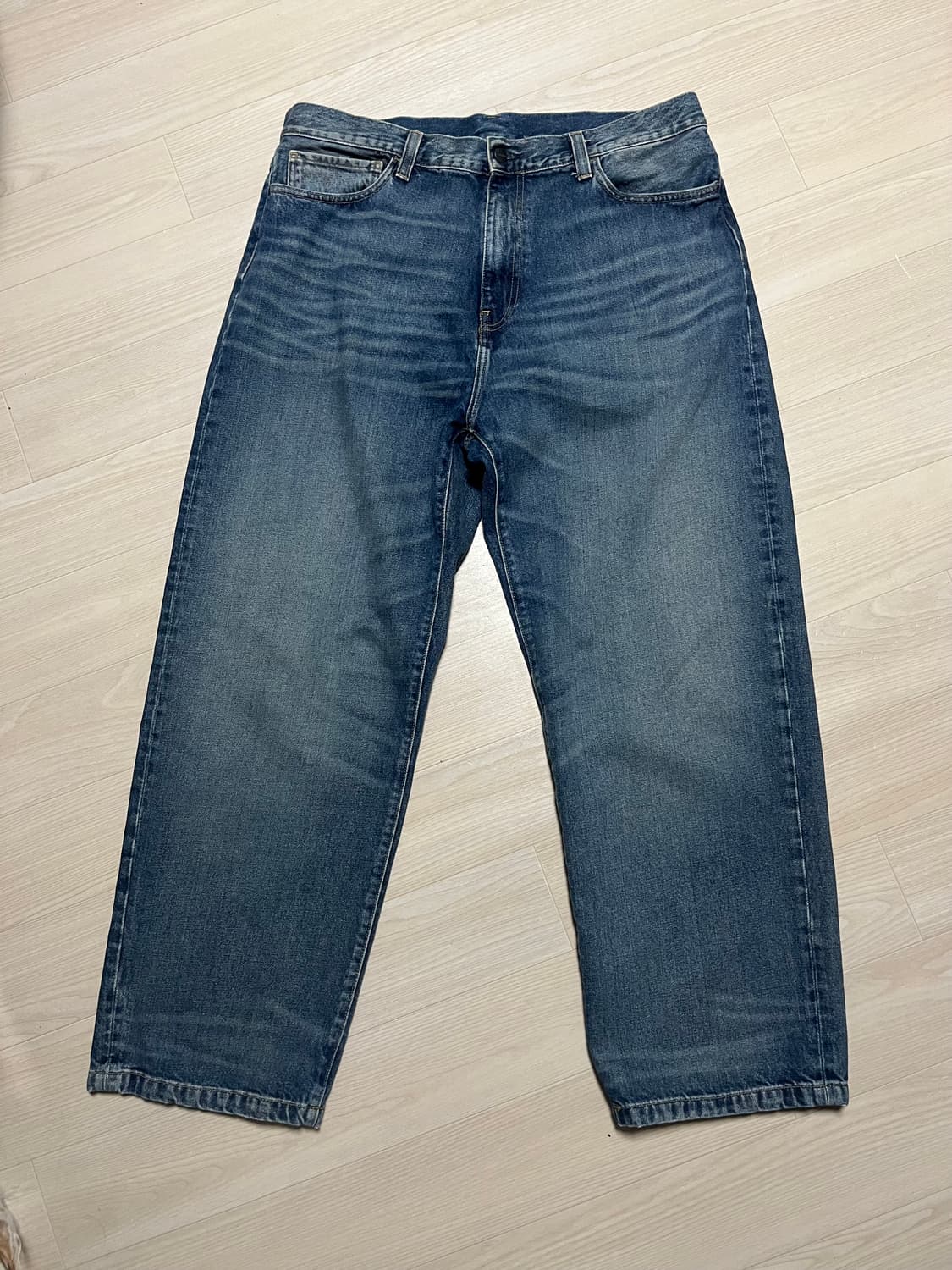 칼하트윕 랜든팬츠 블루 원유즈드 워시 36 상품이미지1