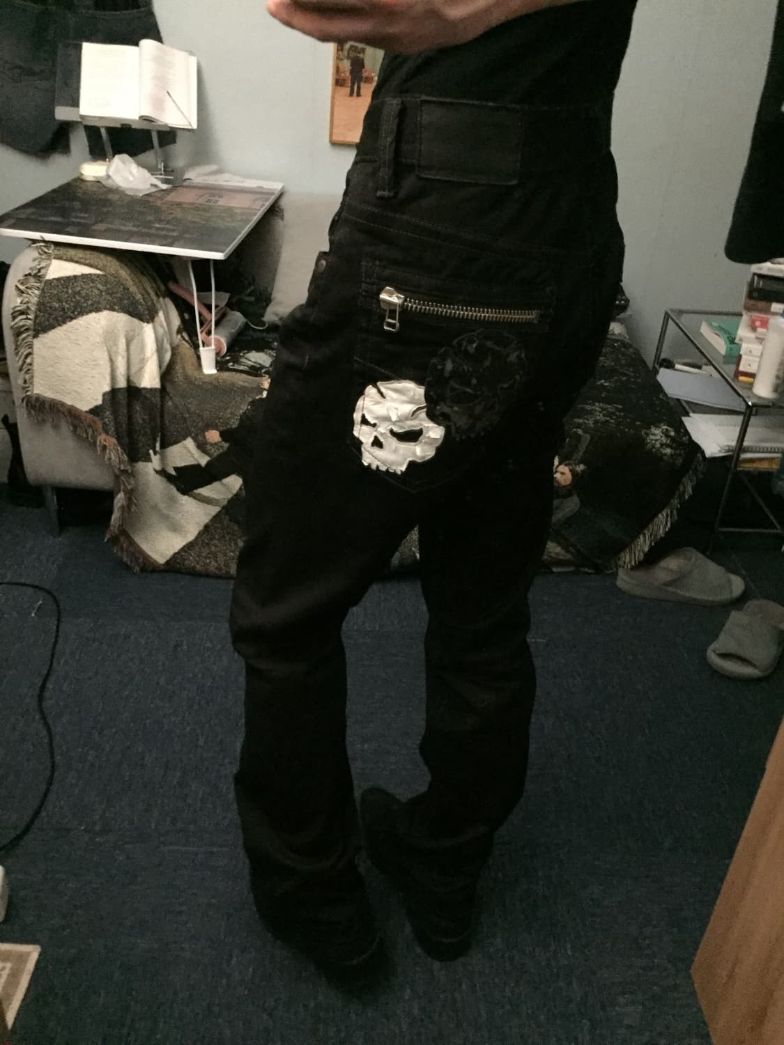 DASTA Denim 빈티지 펑크 데님팬츠 상품이미지1
