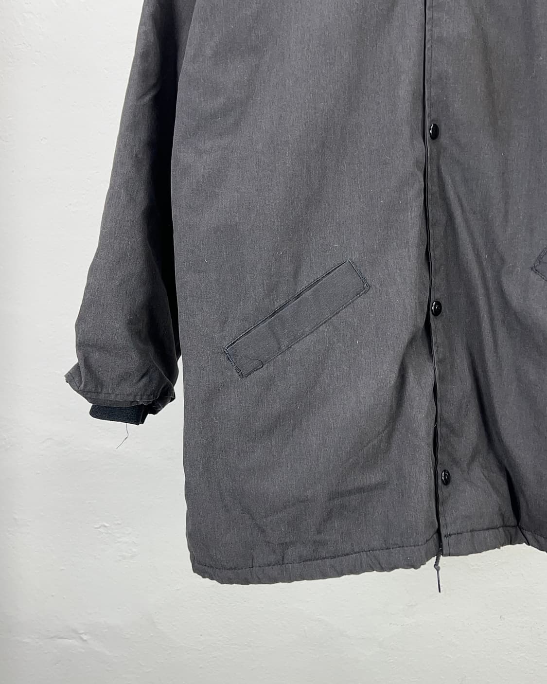 80s 스투시 캔버스 인설레이트 백로고 돕 쉐르파 코치 자켓 상품이미지5