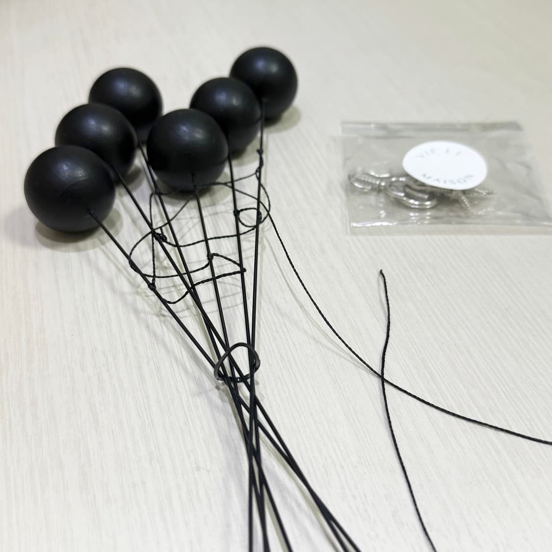 플렌스테드 모빌 미래 블랙 (나사못고리 포함) 상품이미지5