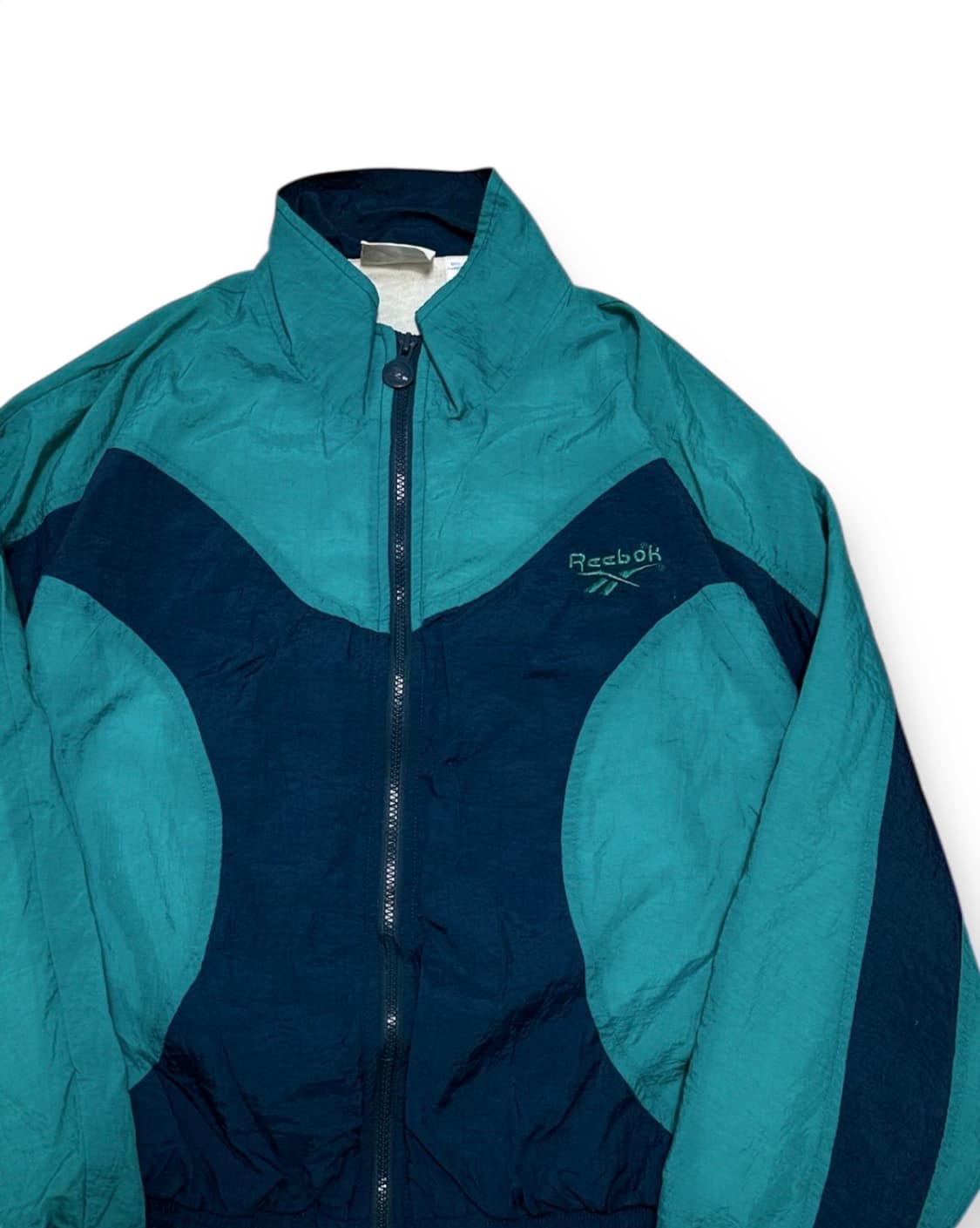 리복 00s 배색 나일론 바람막이 상품이미지2