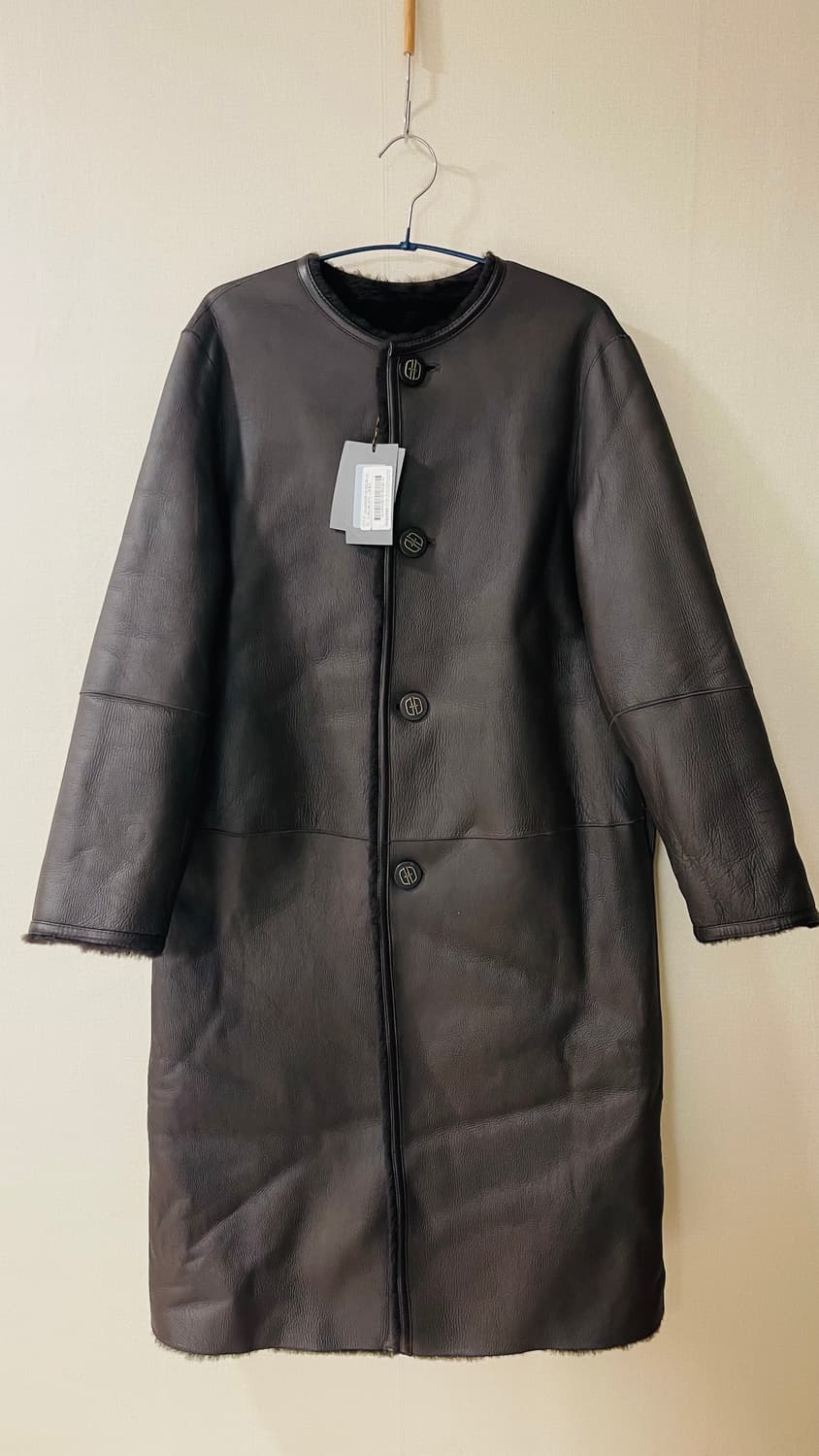 택달린새상품) 데코 천연양모 쉬어드 리버시블 롱 무스탕. 정가 530만원 상품이미지7