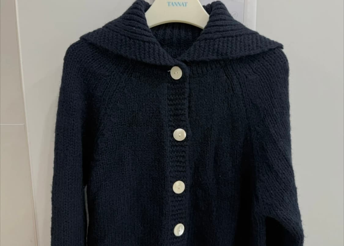 타낫 카라 니트 자켓 상품이미지5