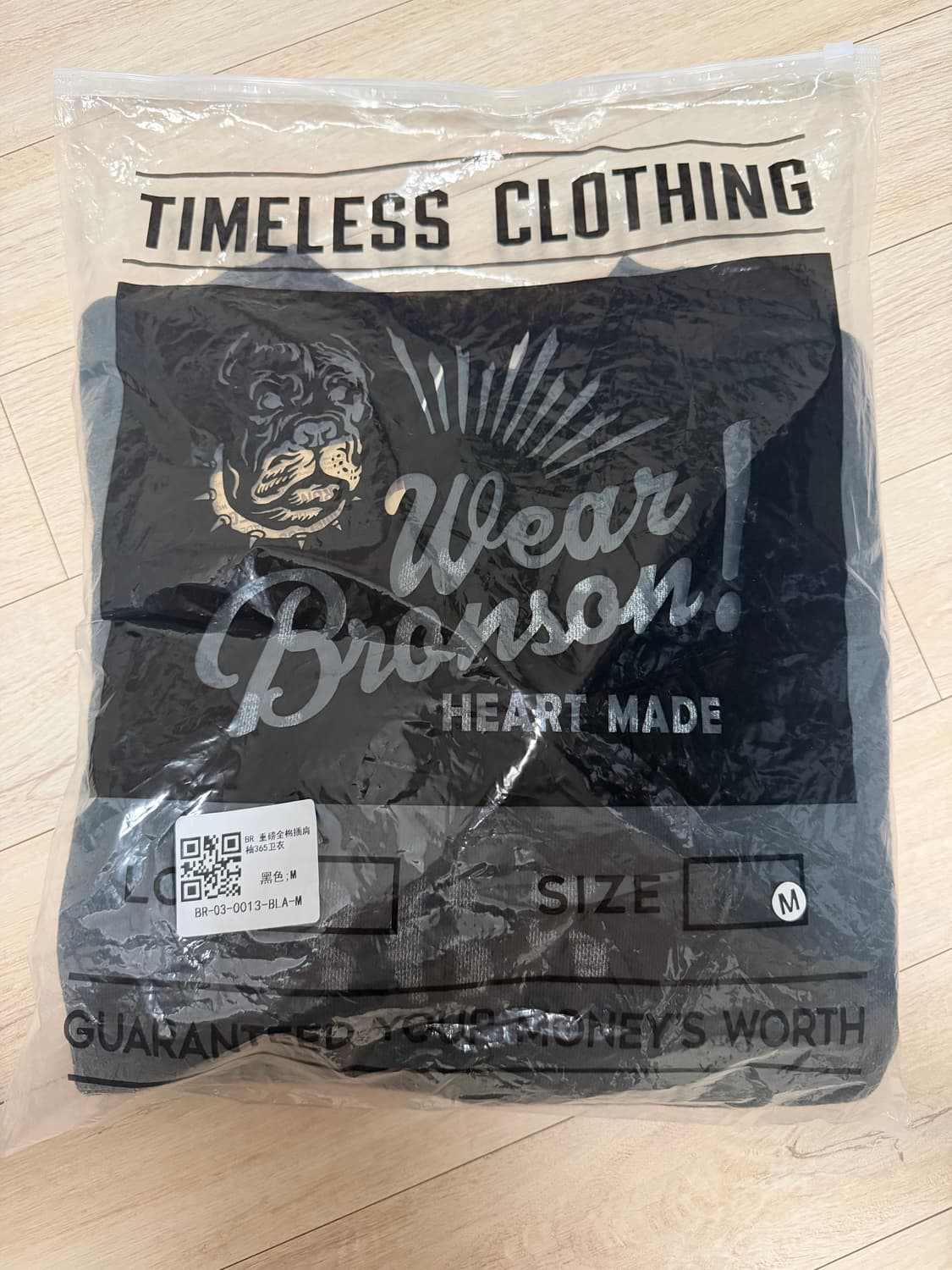 브론슨 피지컬 트레이닝 기모 워싱 맨투맨 38 신품 상품이미지3