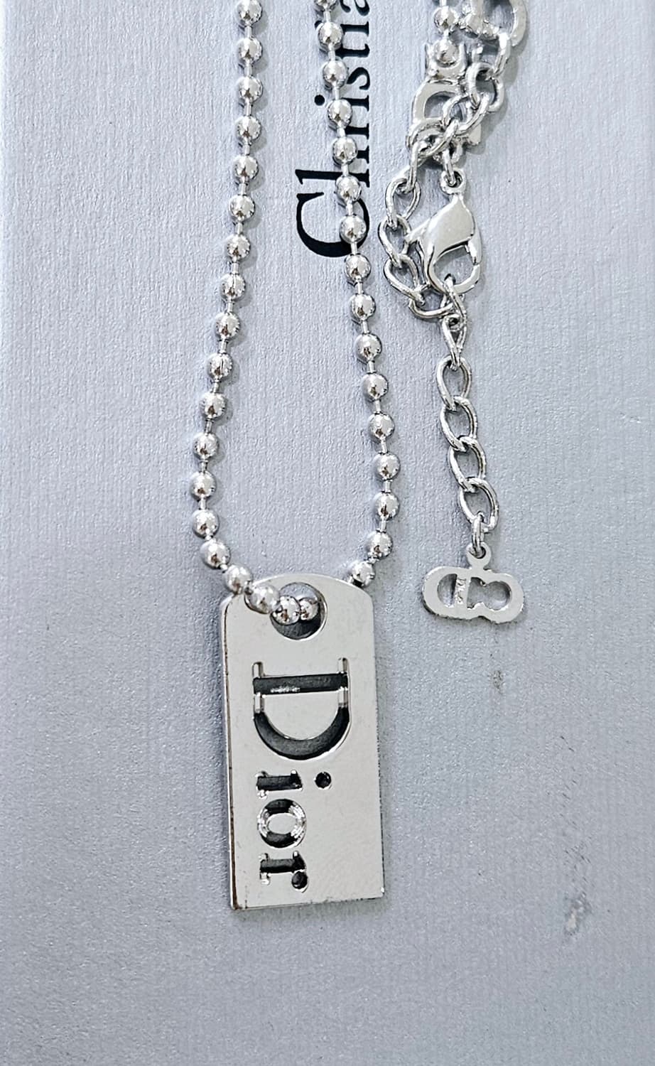 디올 군번줄 목걸이 [정품] 상품이미지2