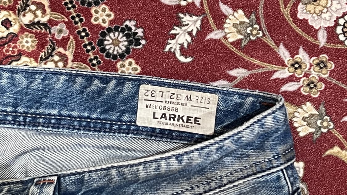 디젤 워싱 데님팬츠 슬림 부츠컷 상품이미지1