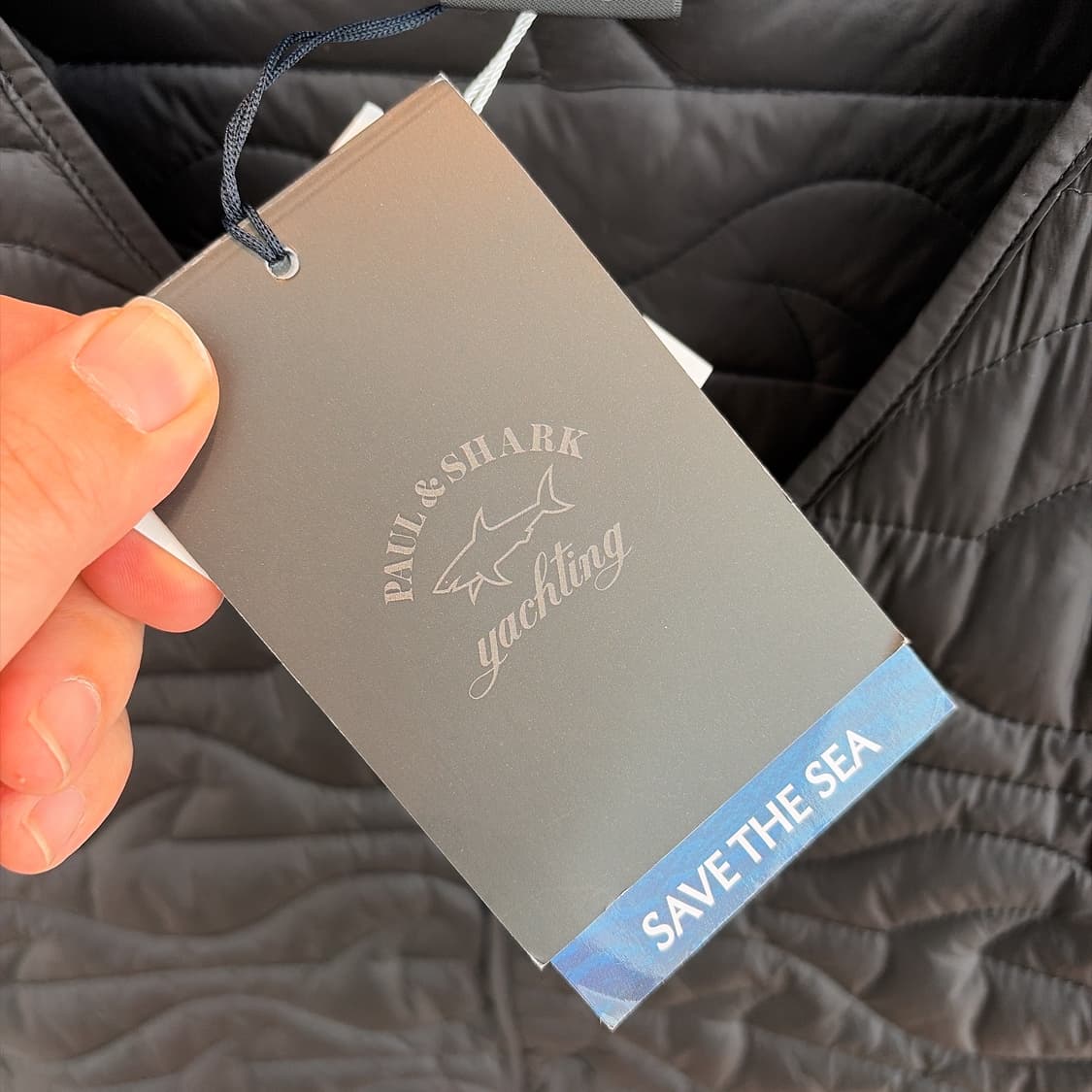 (정품/새상품) 폴앤샤크 남성 블랙 패딩 조끼 상품이미지3