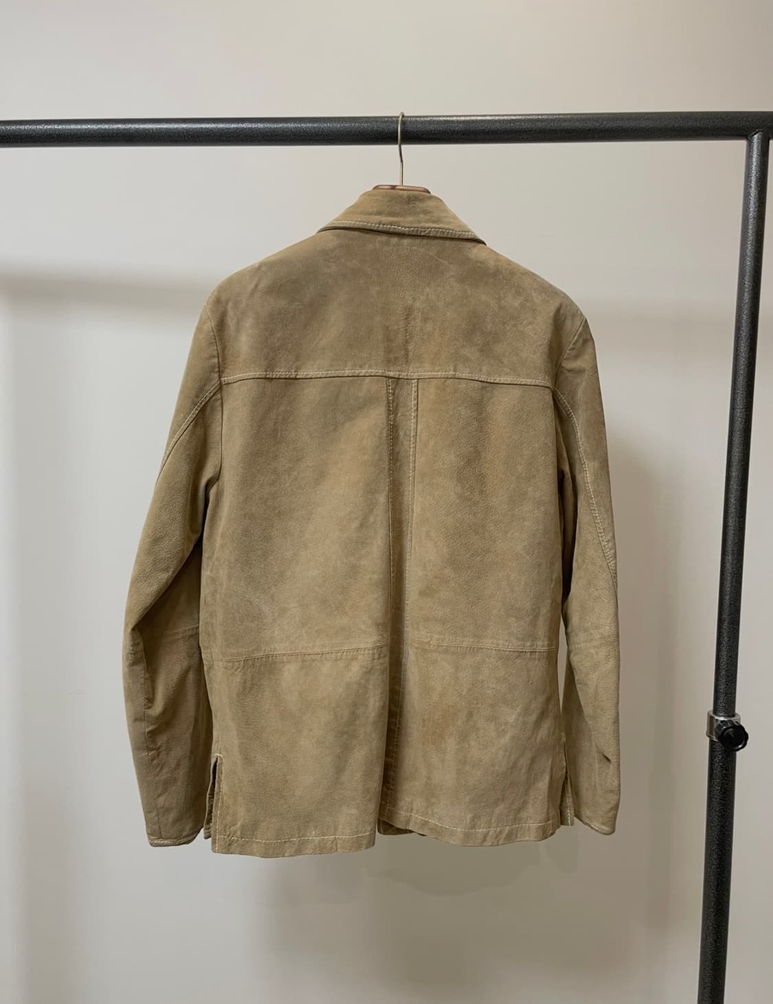 (M) 윌슨 레더 레더 스웨이드 트러커 자켓 상품이미지3