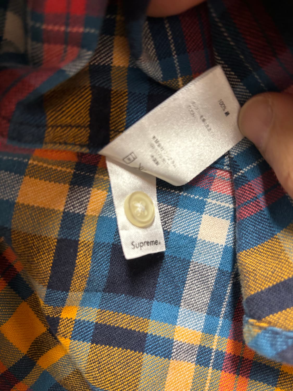 [M] 슈프림 라이트웨이트 플란넬셔츠 멀티 상품이미지6