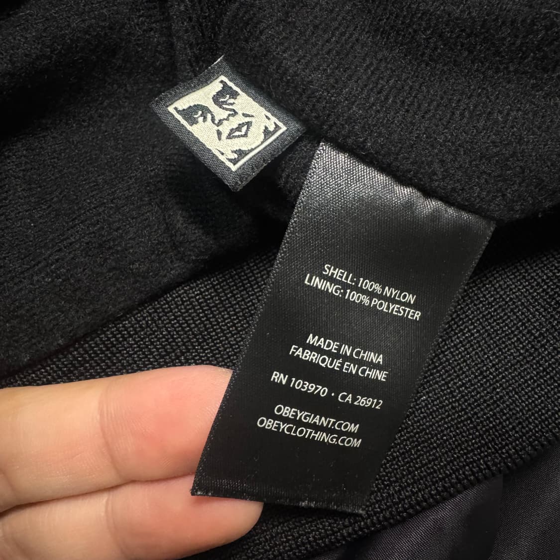 Name : 오베이 후면 빅로고 크리퍼 빈티지크랙 코치자켓 :) 상품이미지6