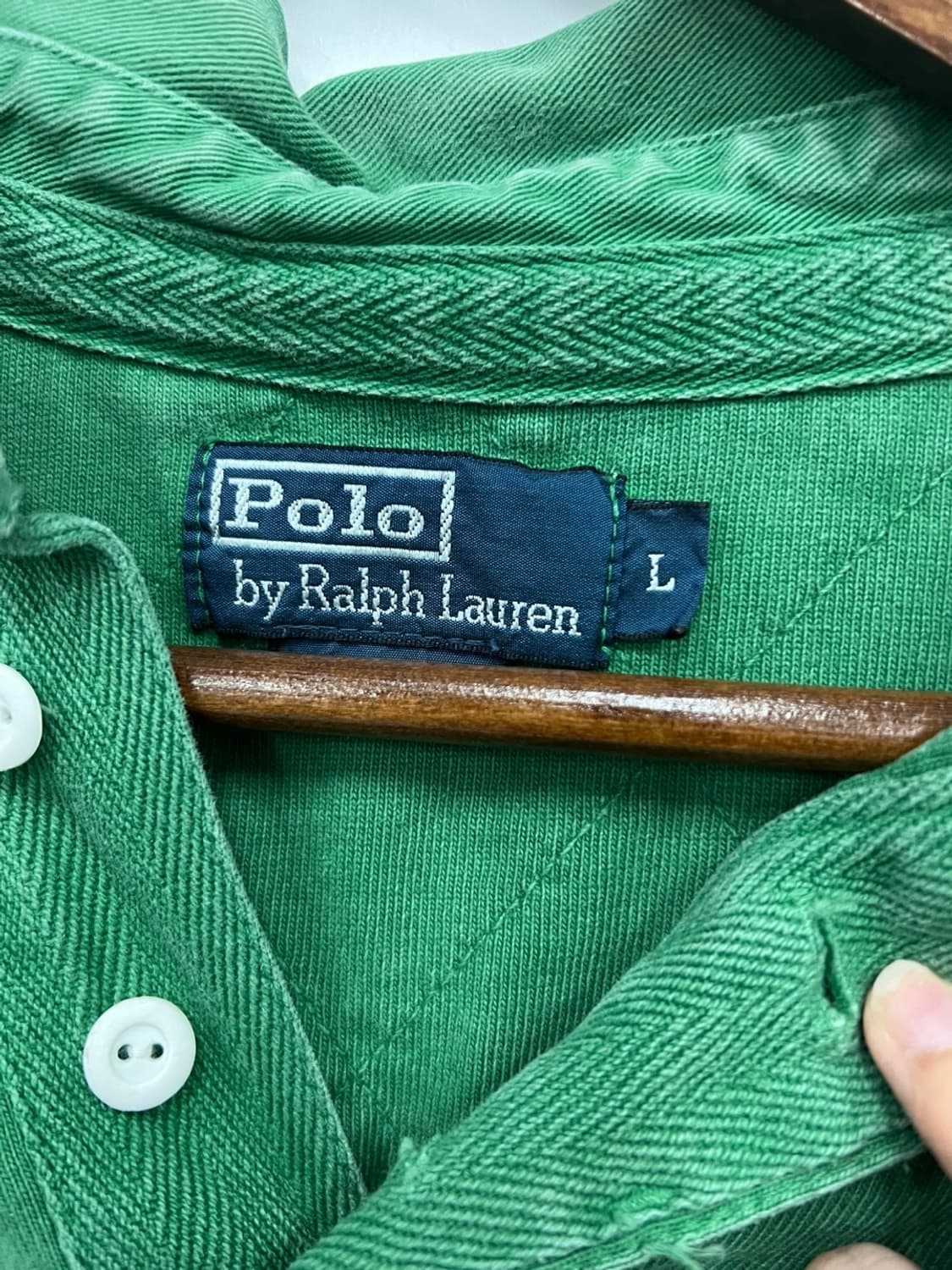 폴로 빅로고 녹색 카라티 상품이미지5