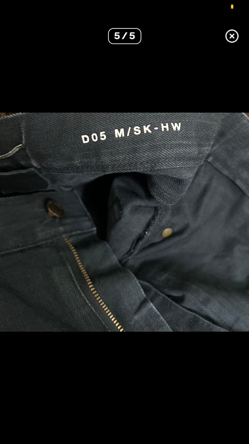 Saint laruent 생로랑 에디슬리먼 블랙진 29 상품이미지5