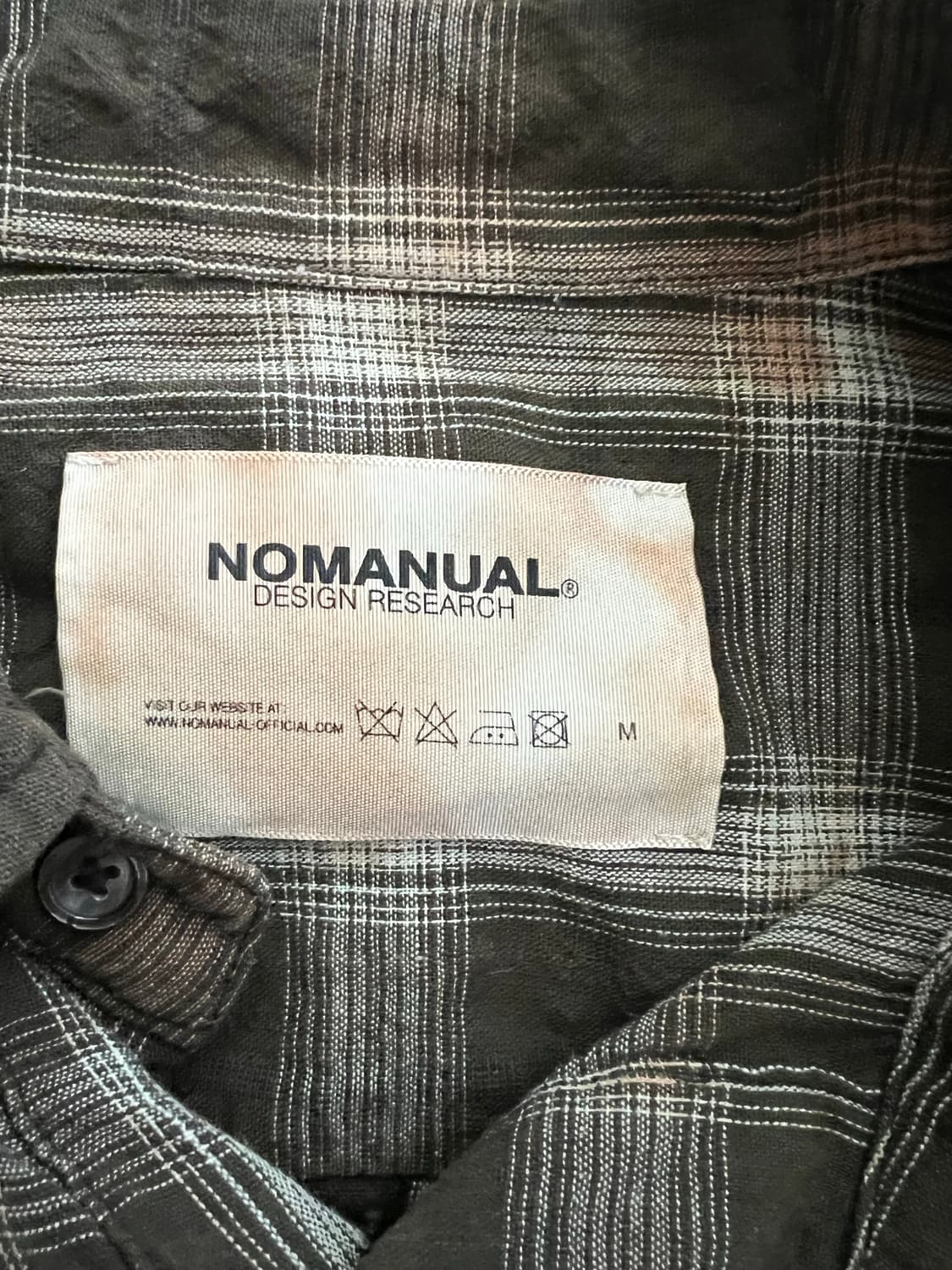 노메뉴얼 셔츠 m 상품이미지3