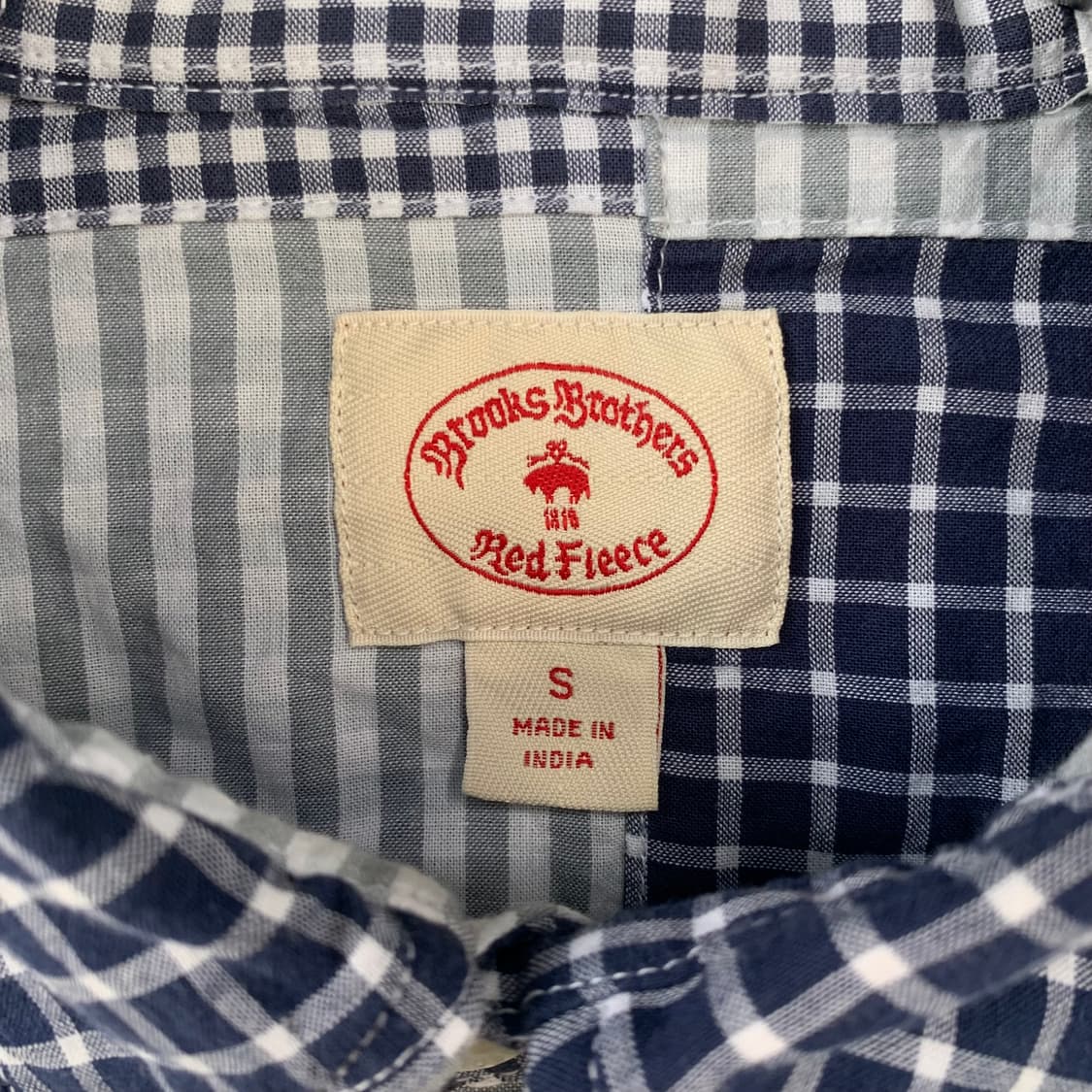 브룩스 브라더스 패치워크 셔츠 상품이미지3