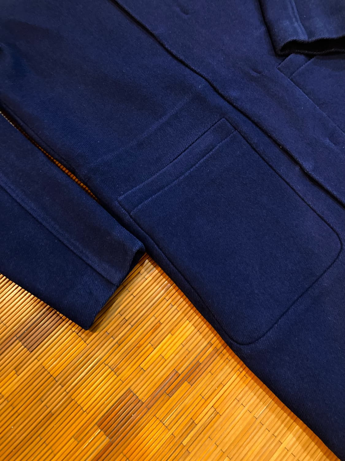 JPN vtg 울 후드 코트 상품이미지4