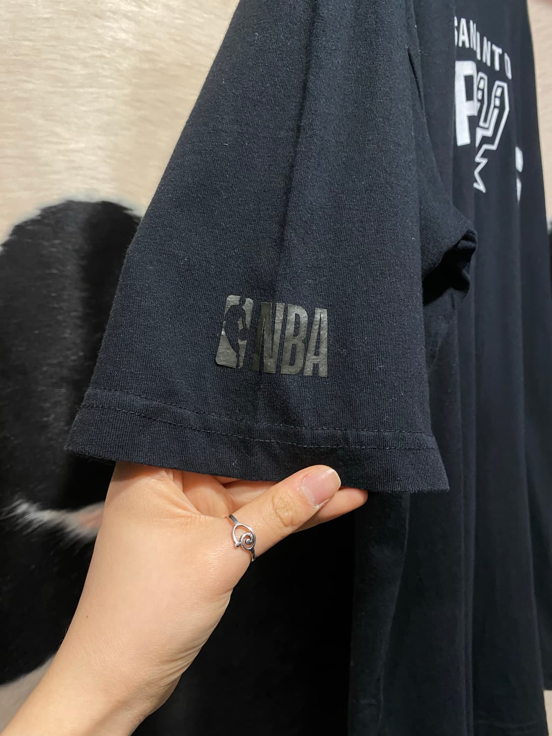 NBA 산안토니오 스퍼스 로고 반팔 티셔츠 상품이미지7