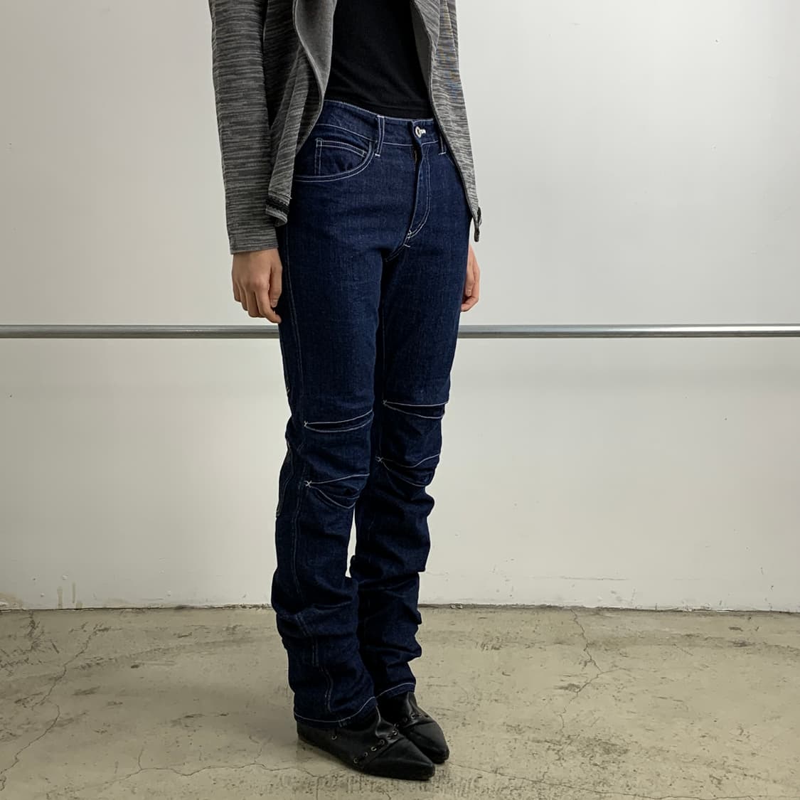 BA-TUS Boys 롱 레그 스트레이트 데님 팬츠 상품이미지3