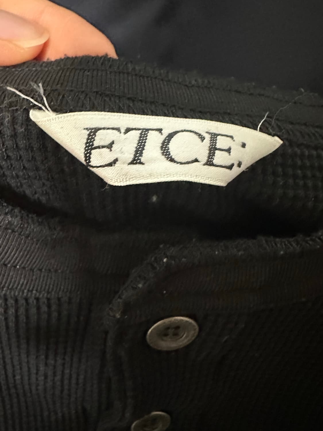 ETCE 헨리넥 니트 상품이미지4