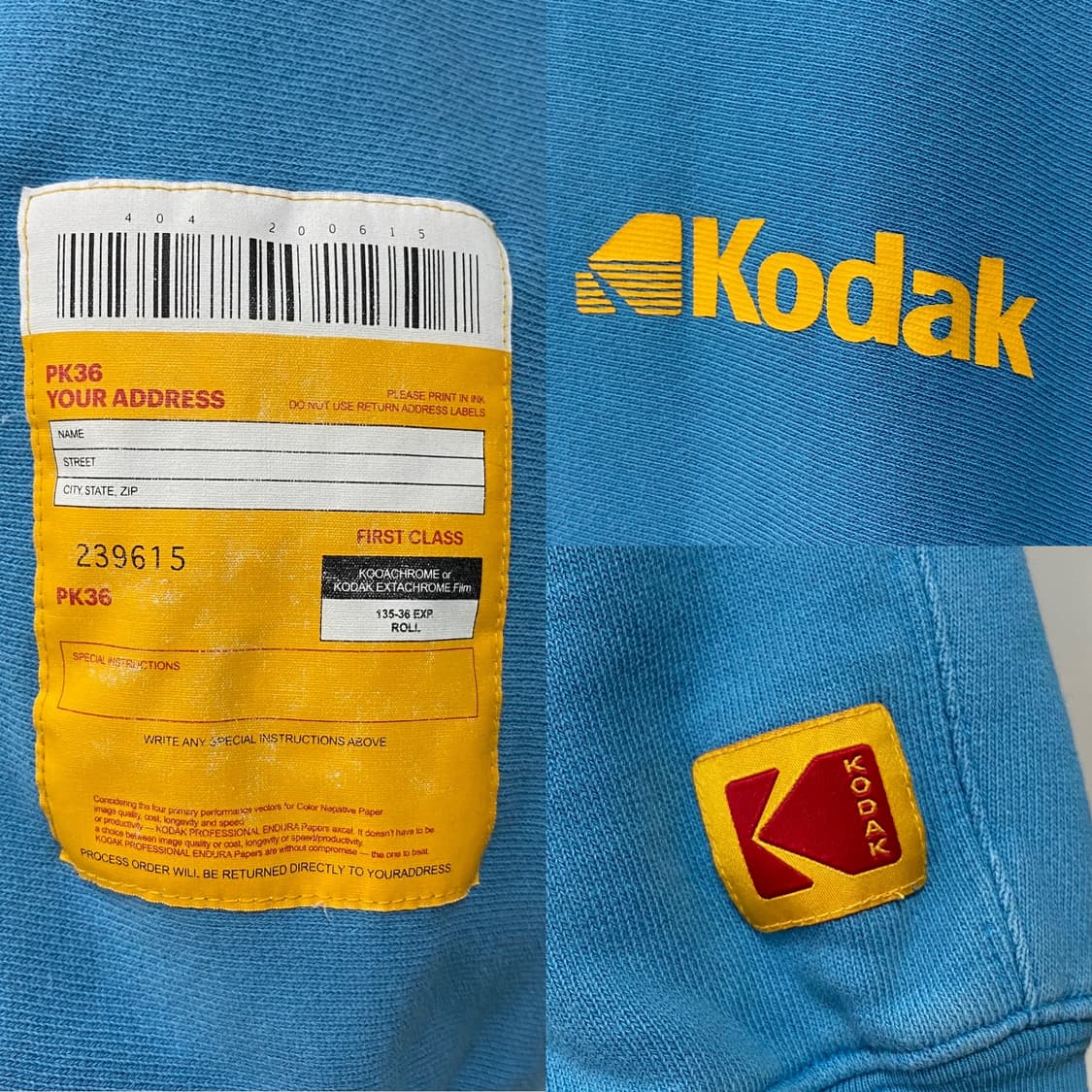 코닥 메일러 미니로고 맨투맨 상품이미지3