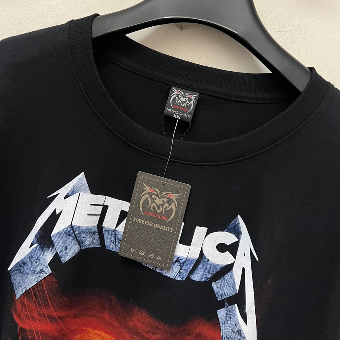 Rock Volution 락볼루션 데드스탁 메탈리카 락밴드 반팔티 2XL 상품이미지3