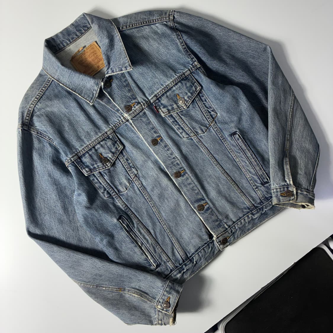Levi's  리바이스 90,s 레드탭 70506 데님 트러커 자켓  상품이미지2