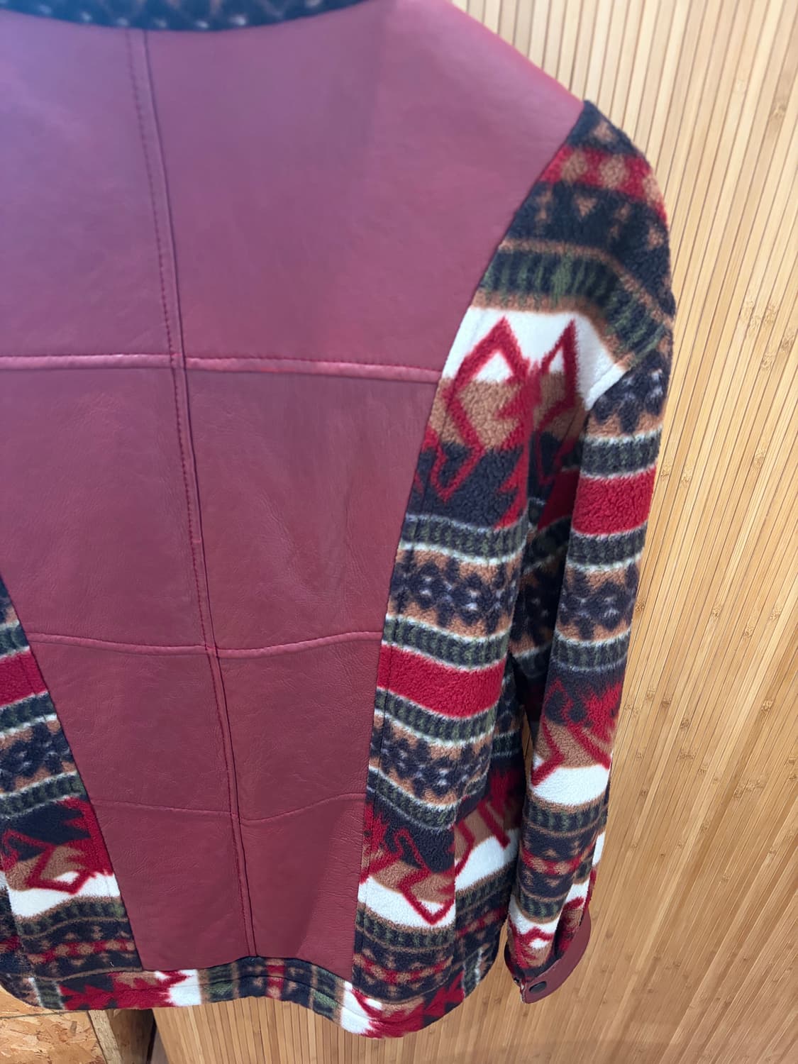 LEATHER FLEECE JACKET 상품이미지9