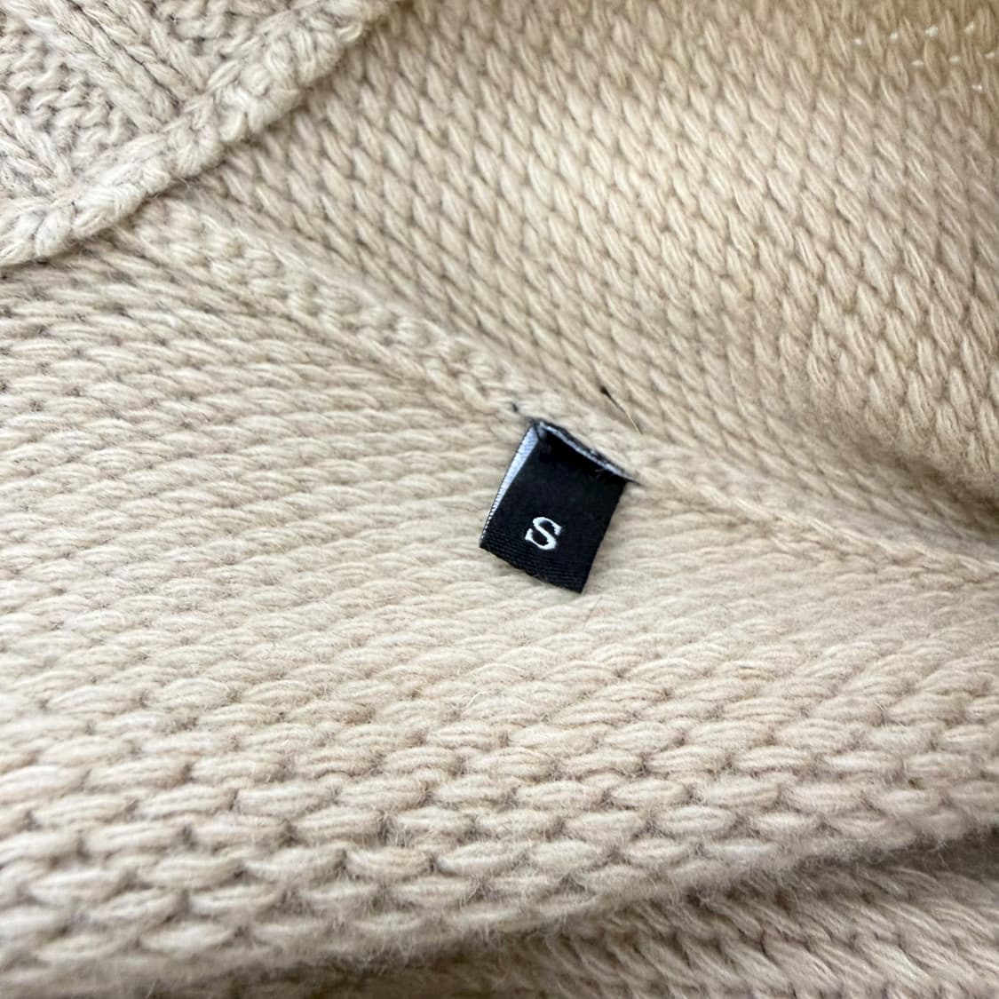 디젤 오버사이즈 그런지 데미지 롱 니트집업 상품이미지8