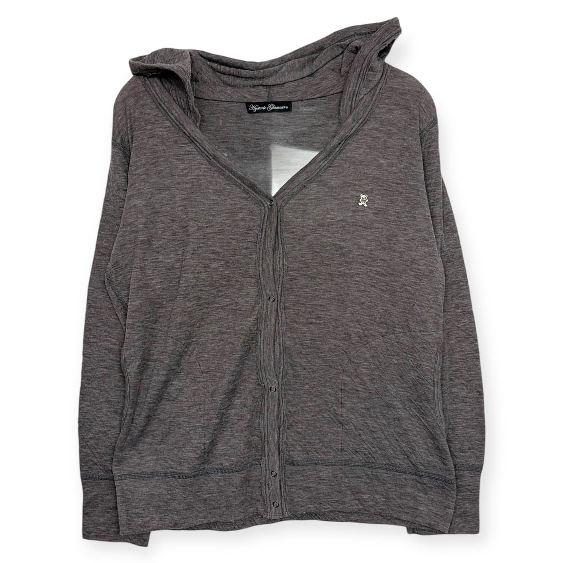 히스테릭글래머 후드 니트 가디건 상품이미지1