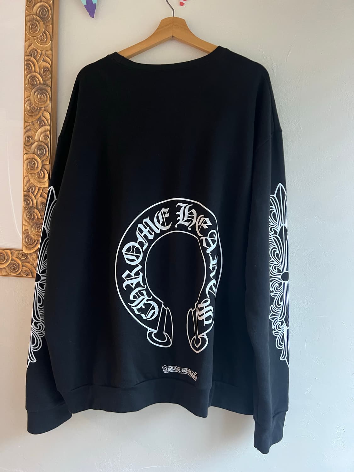 [xxl] 크롬하츠 홀스슈 플로랄 맨투맨 상품이미지2