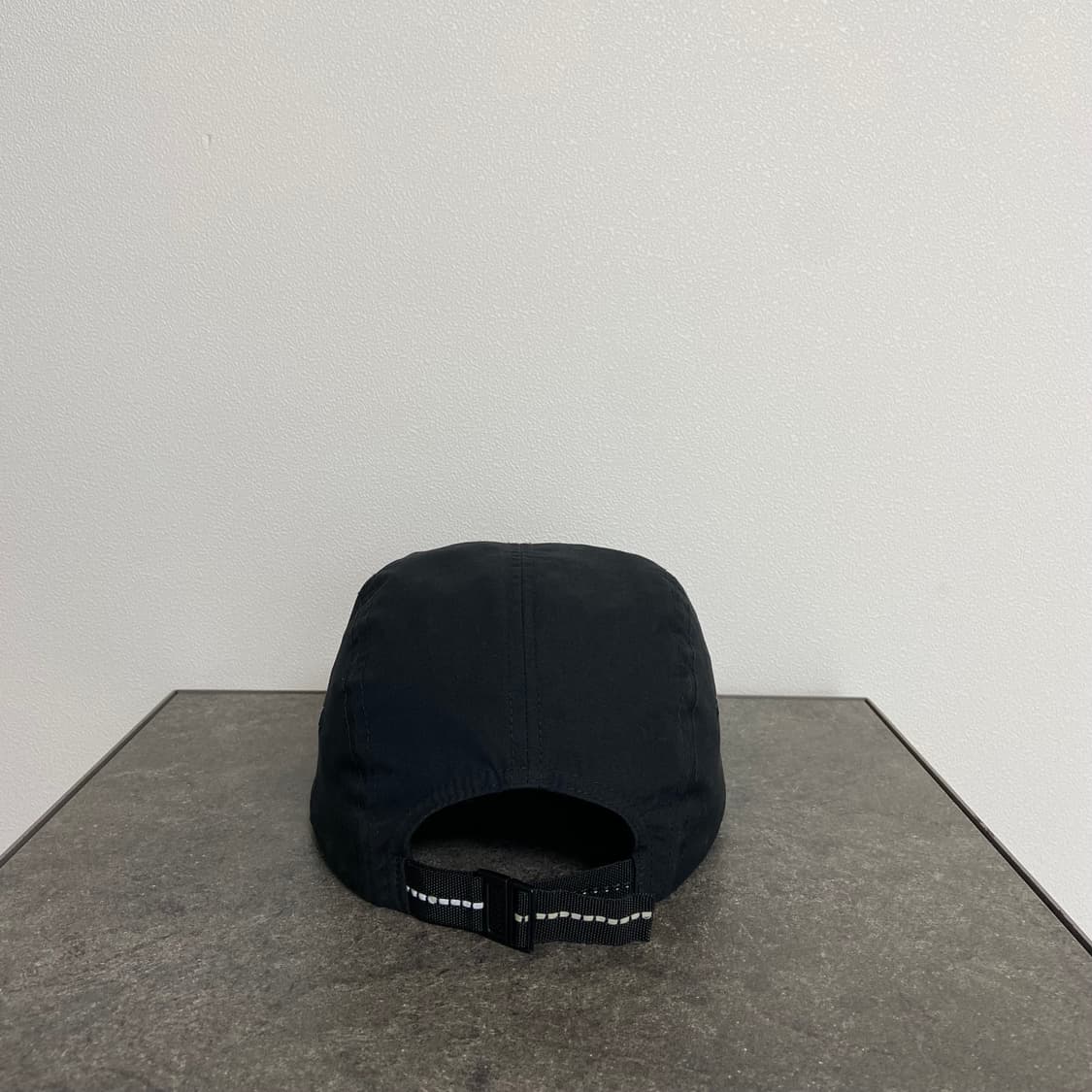 (OS) 슈프림 박스로고 캠프캡 모자 러버 로고 블랙 상품이미지4
