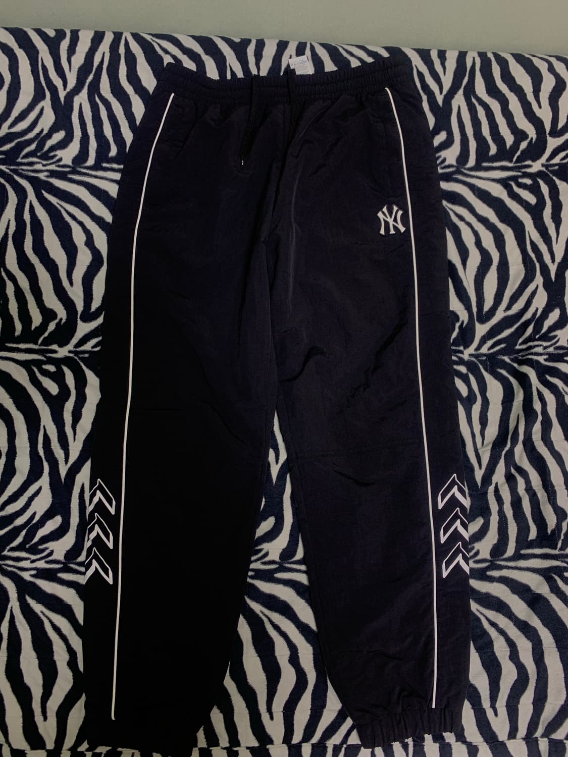 MLB 씸볼 히든후드 바람막이 바지 세트 상품이미지5