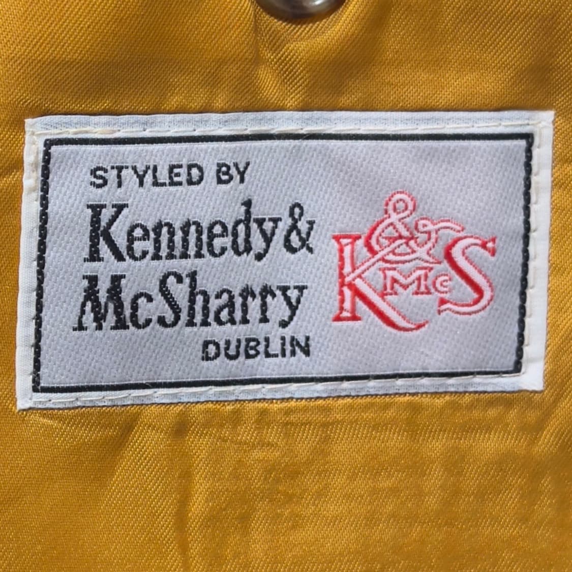 Kennedy & McSharr 체크 트위드 자켓 상품이미지9